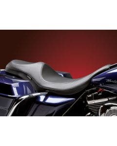 Le Pera Black Smooth Vinyl Villain 2-Up Seat for Harley Electra  Road Glide 97-01 | LN-817