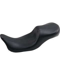 Le Pera Maverick DLL Black HR Inlay Carbon Fiber Seat for Harley 08-23 FLH/Touring