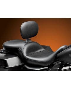 Le Pera Maverick Daddy Long Legs Seat W/ Backrest Smooth for FLH/FLT '23-'24
