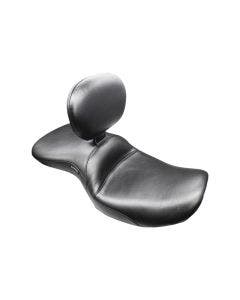 Le Pera LV-957BRS Maverick Seat w/ Backrest Smooth for Harley FLH/FLT '23-'24