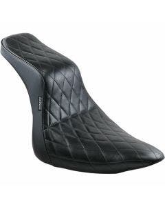 Le Pera LY-020DM Black Diamond Stitched Cherokee 2-UP Seat 18-23 Harley Softail