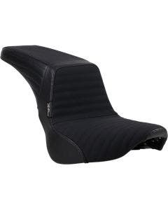 Le Pera LY-590 Black Kickflip 2-UP Seat 18-23 Harley Softail