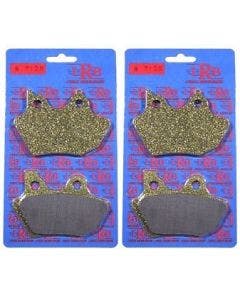 Lyndall Racing Brake Pads Gold Plus Harley 00-07 7195 2 Sets Front or Rear