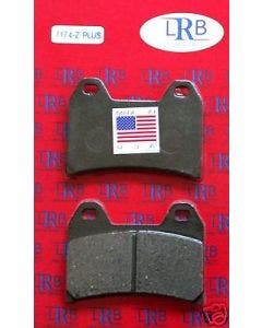 Lyndall Racing 7174-Z+ Front Brake Pads Z+ Z-Plus All Victory 98-07