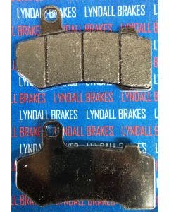 Lyndall Racing Xtreme Low Dust Series Front Brake Pads Harley Touring & V-Rod | 7254X Repl OEM 41852-08, 41852-08A, 41852-08B