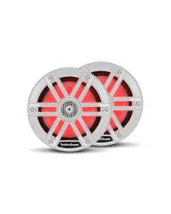 Rockford Fosgate M1-65 White 6.5” Color Optix Marine 2-Way System 75W 4 Ohm
