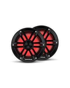 Rockford Fosgate M1-8B Black 8” Color Optix Marine 2-Way System 150W 4 Ohm