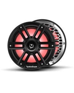 Rockford Fosgate M2-8HB Black 8” Color Optix™ Marine 2-Way Horn System 300W