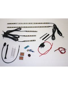 Custom Dynamics MagicFlex 2 Purple Cruiser LED Accent Light Engine Kit Harley | M2EK1-PURPLE
