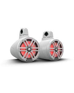 Rockford Fosgate White M2 8” Color Optix 2-Way Wake Tower Speakers 1"-3" M2WL-8