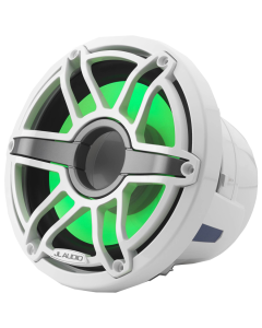 JL Audio M6 8" Marine Subwoofer w/LED Light - Free Air - Gloss White
