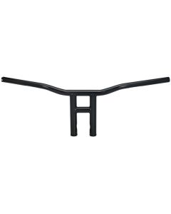 Biltwell 6240-2015 Black Tyson XL 10" Rise Notched TBW 1-1/8" Handlebar Harley