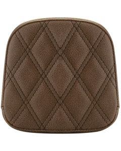 Saddlemen Brown Lattice Stitched Sissy Bar Pad Harley Touring Softail 97-Up