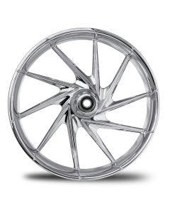 RC Components Manic Chrome Wheel & Tire Package for Harley Models 