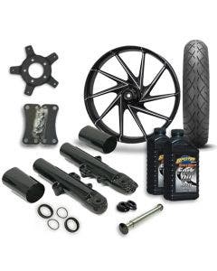 RC 21 Manic Wheel Tire & Complete Eclipse Front End Package Harley 14-19 FLH