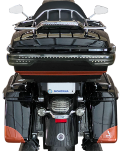 Custom Dynamics ProBeam LED Light Bar Tour Pack Smoke Lens Harley Tour Pak 14-Up