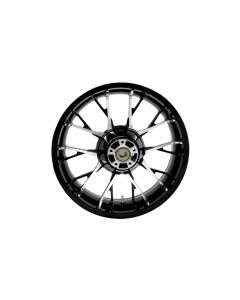 Coastal Moto Black Cut Marlin 3D Rear 18x5.5 Wheel ABS Harley FLH Touring 09-22