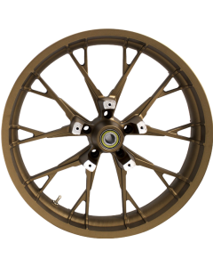 Coastal Moto Bronze Marlin Precision Cast 3D 21" Wheel & Tire Package for Harley 00-23