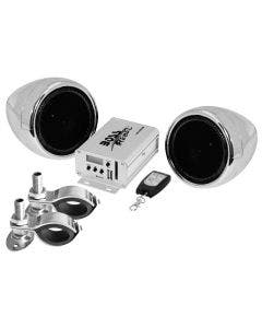 Boss Audio Systems Bluetooth Max Power 3" Speakers 600w Amplifier Remote MC520