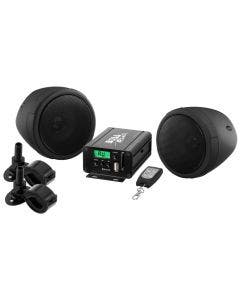 Boss Audio Systems Bluetooth Max Power 3" Speakers 600w Amplifier Remote MCBK520B