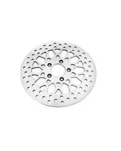 DNA Mesh Polished Rear 11.8 Disc Rotor Package Harley Touring FLH/T | M-RT-1162