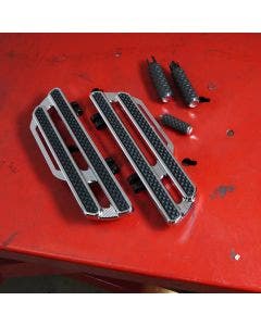 Arlen Ness 410-019 Chrome Method Driver Floorboards Harley Softail 17-Up