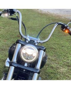 Custom Dynamics Micro Bullet Dual Color LED Turn Signals Harley 12v