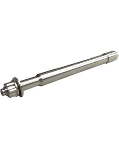 MJK Performance P-4498 Machined Stainless 25mm Front Axle 09-19 Harley Touring
