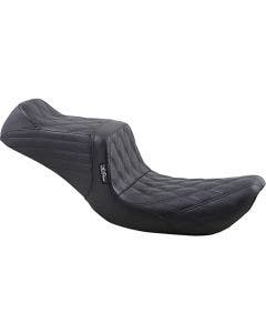 Le Pera LN-581DD Tailwhip 2-Up Seat Double Diamond Harley Dyna FXD 96-03