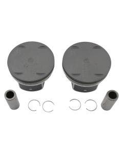 Drag Replacement Coated Piston Kit 4.020 Bore Harley Milwaukee Eight 114 17-Up