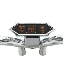 Dakota Digital MLX-9000 Series Gauge Chrome Spiked Speedometer MLX-9200 Speedo