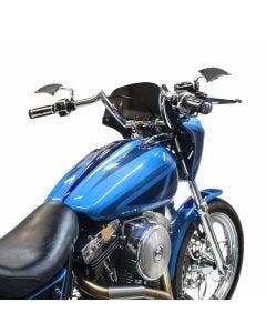 Paul Yaffe OEMMSBPW-15L-C Chrome 5" Monkey Sport Bar Pre Wired Harley FLTR 15-Up