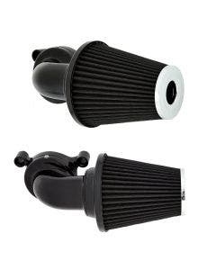 Arlen Ness Stage 1 Black Monster Sucker Air Cleaner 4 Harley 00-17 Twin Cam