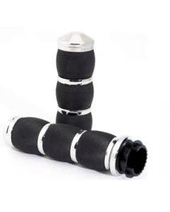 Avon MT Air Cushioned Chrome Grips for Metric Models