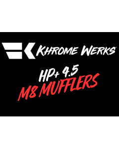 Khrome Werks 4-1/2" HP-Plus® Slip-On Mufflers for Harley M8 Models