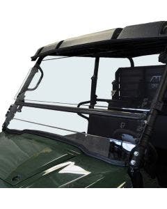Spike MULEFXTWS1000 D-2 Lexan Full Tilting Windshield Kit Kawasaki Mule 15-Up