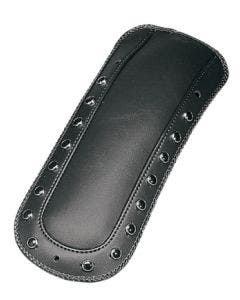 Mustang 78036 Black Studded Fender Bib for Solo Seat Harley 97-18 FLH/T 