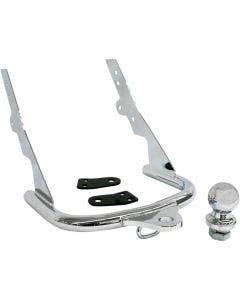 Rivco MV160 Chrome Steel Trailer Hitch Hitches w/ Ball Harley 80-08 FLH/T