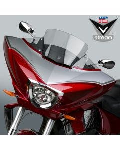 National Cycle V-Stream 10" Windshield Windscreen Clear Victory Cross Country | N20701