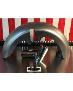 Native Custom Baggers 180mm Wide Pitbull EASY Front Tire Kit for 84-13 FLH/T
