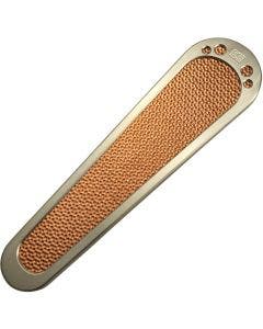 Brass Balls BB05-008 Natural & Copper Tank Panel Insert 08-19 Harley FLH Batwing