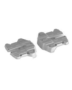 Arlen Ness 18-262 Chrome 10-Gauge Rocker Box Top Covers M8 Harley FLH/T Softail