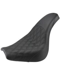 Saddlemen Profiler LS 2-Up Seat Diamond Stitch Harley Softail 06-17