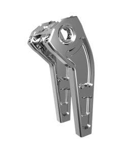 Slyfox Raw Aluminum 6"-10" Riser for 1" Handlebars Pullback Harley & Custom