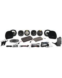 Hogtunes 6 7" Speaker & 425w Dual Amp System Harley Electra & Tri Glide 05-13