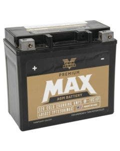 Twin Power GYZ20HL Premium MAX Maintenance Free Battery Harley OE Rep 65989-97A