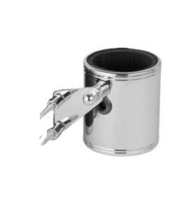 Kruzer Kaddy Kustom Kaddy Chrome Universal Cup Drink Holder UTV Boat 