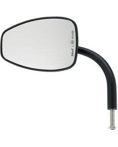 Biltwell 6504-400-131 Black 4" Perch Mount Teardrop Utility Mirror Harley Metric