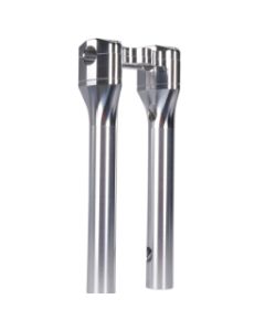 MJK Performance P-4529 Chrome 12" Risers for 1 1/8" Handlebar Harley 