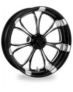 Performance Machine PM Forged Paramount Black Contrast Platinum Motorcycle Wheel Tire Packages